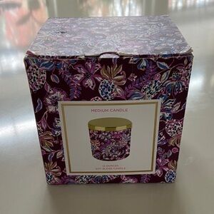 Floral Scented Soy Blend Candle - Purple